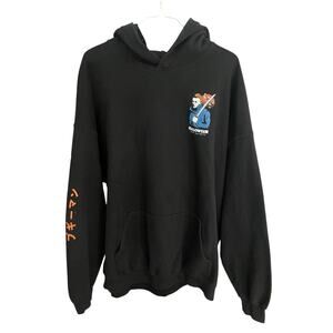 Rare Riot Society Men's 2XL Halloween Michael Myers black hoodie